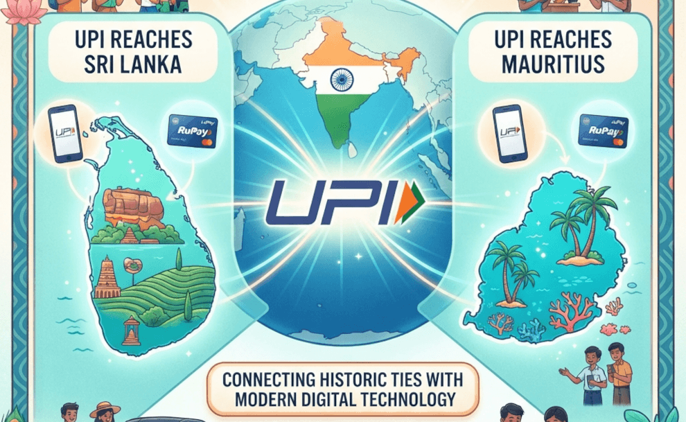 UPI Goes Global: Now Available in Sri Lanka and Mauritius